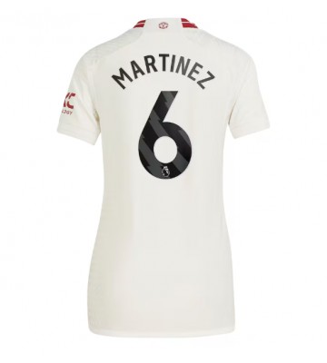 Manchester United Lisandro Martinez #6 Tredje trøje Dame 2023-24 Kort ærmer